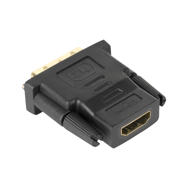 Złącze adapter wtyk DVI (24+1) dual link - gniazdo HDMI Złącze adapter wtyk DVI (24+1) dual link - gniazdo HDMI