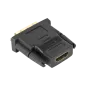 Złącze adapter wtyk DVI (24+1) dual link - gniazdo HDMI Złącze adapter wtyk DVI (24+1) dual link - gniazdo HDMI