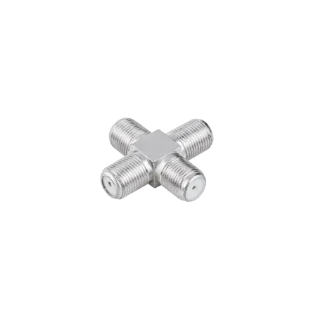 Złącze czwórnik "F" 4GN metal