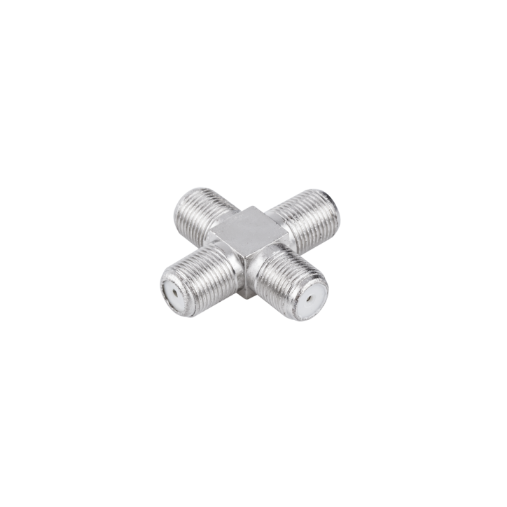 Złącze czwórnik "F" 4GN metal Złącze czwórnik "F" 4GN metal