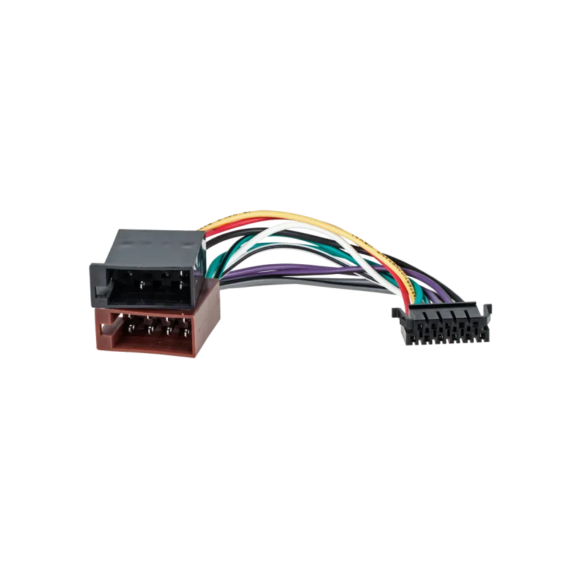 Złącze do radia JVC KS-RT75 czarne 11pin-ISO KJ75 Złącze do radia JVC KS-RT75 czarne 11pin-ISO KJ75