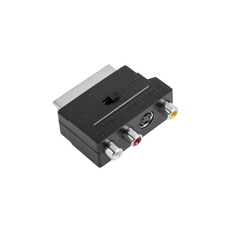 Złącze Euro S-18 3xGN.RCA+SVHS+prz. Złącze Euro S-18 3xGN.RCA+SVHS+prz.