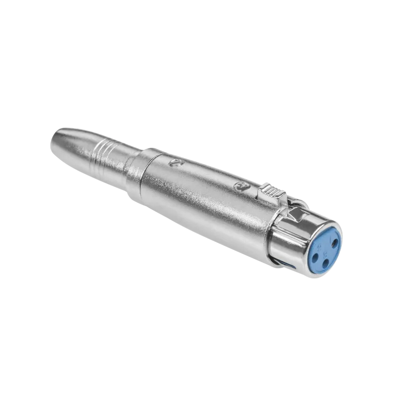 Złącze gn.JACK 6.3-wt.mikr.-żeński canon