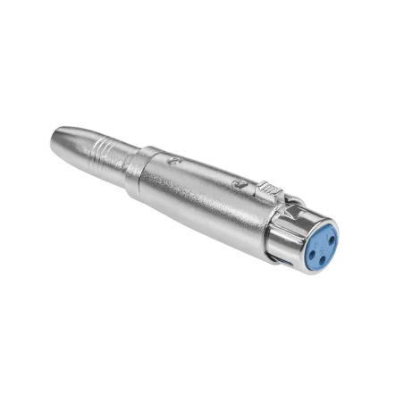 Złącze gn.JACK 6.3-wt.mikr.-żeński canon