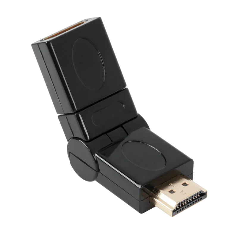 Złącze HDMI gniazdo-wtyk z możliwością rotacji