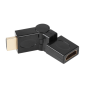 Złącze HDMI gniazdo-wtyk z możliwością rotacji
