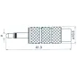 Złącze JACK 3,5/GN.RCA METAL Złącze JACK 3,5/GN.RCA METAL