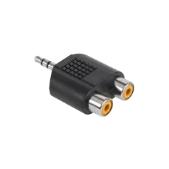 Złącze JACK 3.5-2xGN.RCA