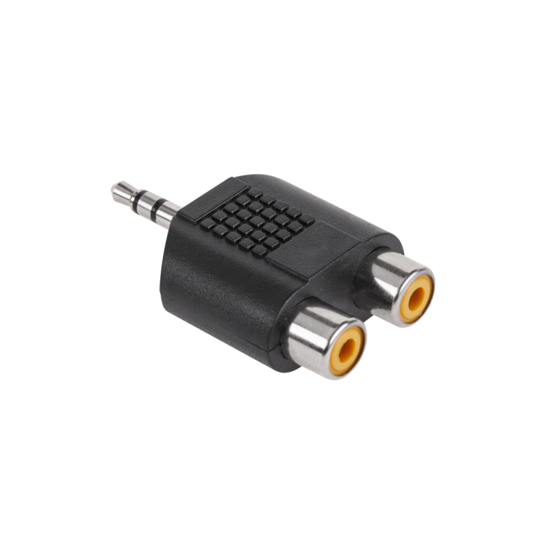Złącze Jack 3.5-2xGN.RCA Cabletech