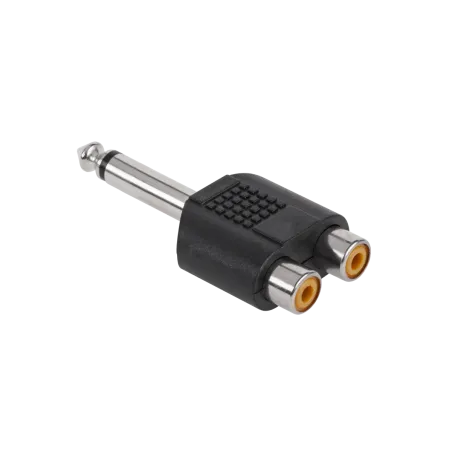 Złącze Jack 6.3 MONO-2xGN.RCA