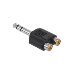 Złącze Jack 6.3 ST.-2xGN.RCA