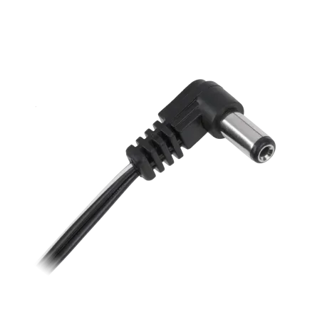 Złącze kabel wtyk kątowy 2,1x5,5mm