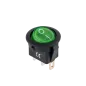 Złącze przeł.IRS-101-8C/D zielony 12V Złącze przeł.IRS-101-8C/D zielony 12V
