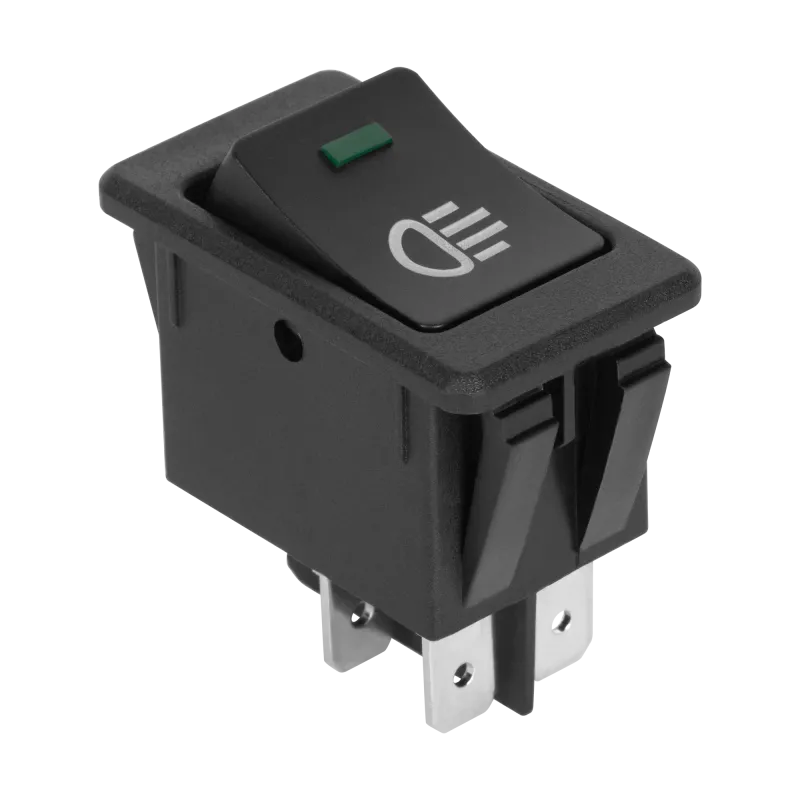 Złącze przełącznik 12V włącznik świateł z zieloną diodą