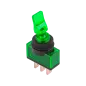 Złącze przełącznik ASW-14D zielony