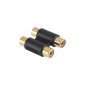 Złącze RCA-RCA/x2/złote