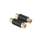 Złącze RCA-RCA/x2/złote