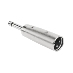 Złącze wt.JACK 6.3-wt.mikr.-męski canon