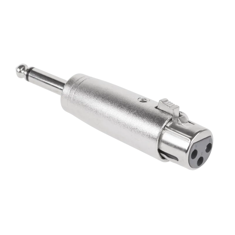 Złącze wt.JACK 6.3-wt.mikr.-żeński canon