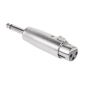 Złącze wt.JACK 6.3-wt.mikr.-żeński canon Złącze wt.JACK 6.3-wt.mikr.-żeński canon