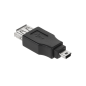 Złącze wtyk mini usb 5P/gniazdo USB typ A Złącze wtyk mini usb 5P/gniazdo USB typ A