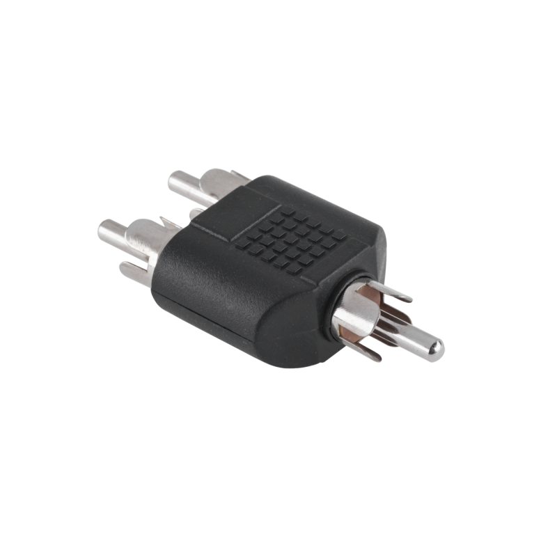 Złącze WTYK RCA-2xRCA/WTYKI/ Złącze WTYK RCA-2xRCA/WTYKI/