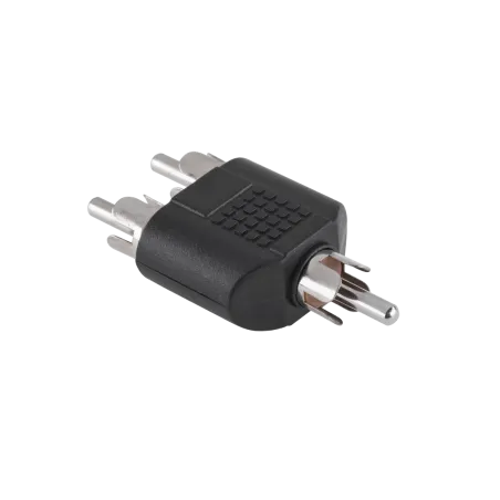 Złącze WTYK RCA-2xRCA/WTYKI/