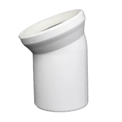 Kolano do WC Fi 110mm 22 stopnie L 160mm białe