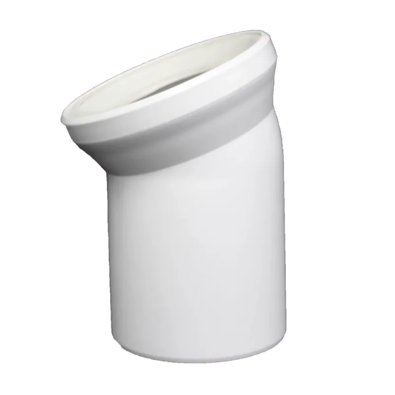 Kolano do WC Fi 110mm 22 stopnie L 160mm białe Kolano do WC Fi 110mm 22 stopnie L 160mm białe