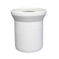 Sztucer do WC FI 110mm L 150mm Biały