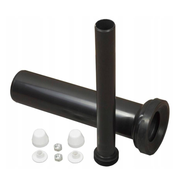 Złącza do WC podtynkowe Fi 110 / Fi 62 L 400mm czarne Złącza do WC podtynkowe Fi 110 / Fi 62 L 400mm czarne