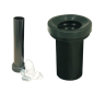 Złącza do WC podtynkowe Fi 110 / Fi 62 L 180mm czarne Złącza do WC podtynkowe Fi 110 / Fi 62 L 180mm czarne
