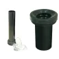 Złącza do WC podtynkowe Fi 110 / Fi 62 L 180mm czarne Złącza do WC podtynkowe Fi 110 / Fi 62 L 180mm czarne