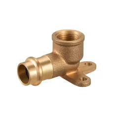 Kolano z łapami zaciskane do wody profil V 15×1/2″