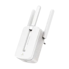 Repreater - wzmacniacz sygnału bezprzewodowego MW300RE V3, 300 Mb/s, 802.11n/g/b, 3 anteny / MERCUSYS