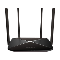 ROUTER AC12G, bezprzewodowy, dwupasmowy, 300/867 Mb/s, 802.11ac/n, 1WAN/3LAN GB, 4 anteny / MERCUSYS