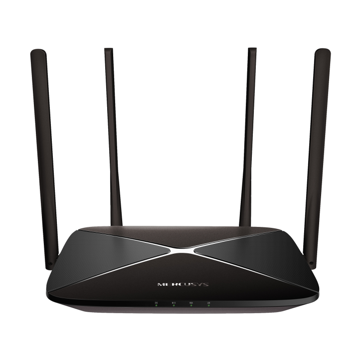 ROUTER AC12G, bezprzewodowy, dwupasmowy, 300/867 Mb/s, 802.11ac/n, 1WAN/3LAN GB, 4 anteny / MERCUSYS ROUTER AC12G, bezprzewodowy, dwupasmowy, 300/867 Mb/s, 802.11ac/n, 1WAN/3LAN GB, 4 anteny / MERCUSYS