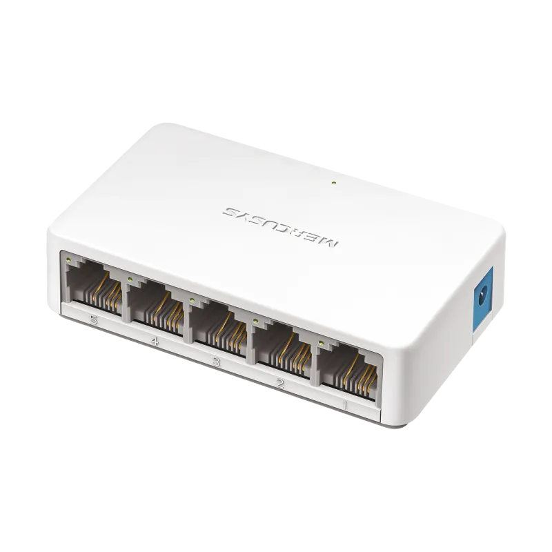 SWITCH MS105, 5 portów RJ45 10/100 Mbps / MERCUSYS SWITCH MS105, 5 portów RJ45 10/100 Mbps / MERCUSYS