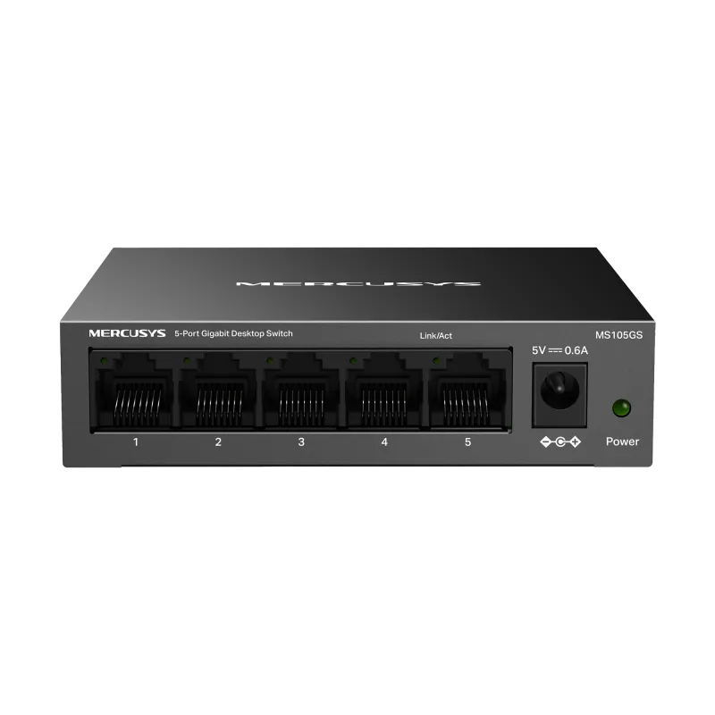 SWITCH MS105GS, 5 portów RJ45 10/100/1000 Mbps / MERCUSYS
