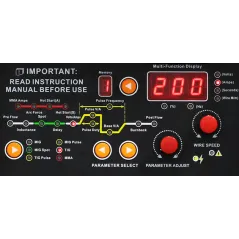 Półautomat spawalniczy inwerterowy 3w1 PULSEMIG 205 200A Welder Fantasy