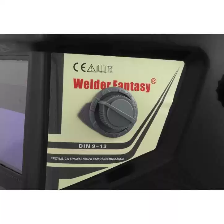 Maska przyłbica samościemniająca WELDER FANTASY 3034 BLACK Maska przyłbica samościemniająca WELDER FANTASY 3034 BLACK