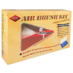 Aerograf BD132A 0.2mm boczny zbiornik z regulacją