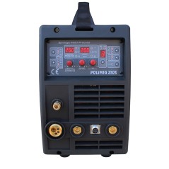 Półautomat spawalniczy inwerterowy 3w1 POLIMIG 210 MIG/MAG TIG MMA Welder Fantasy + komplet uchwytów