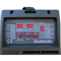 Półautomat spawalniczy inwerterowy 3w1 POLIMIG 210 MIG/MAG TIG MMA Welder Fantasy + komplet uchwytów