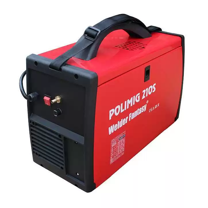 Półautomat spawalniczy inwerterowy 3w1 POLIMIG 210 MIG/MAG TIG MMA Welder Fantasy + komplet uchwytów