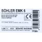 Bohler MAG drut spawalniczy EMK6 ER70S-6 G3Si1 12.50 1.2X18kg szpula (cena za 1 szpulę) Bohler MAG drut spawalniczy EMK6 ER70S-6 G3Si1 12.50 1.2X18kg szpula (cena za 1 szpulę)