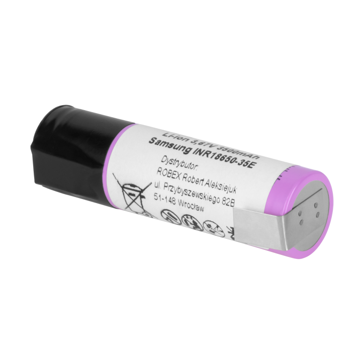Akumulator Samsung 18650 3500mAh 3,7V INR18650-35E-FT z blaszkami