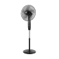 Wentylator stojacy sterowany pilotem TEESA , czarny Wentylator stojacy sterowany pilotem TEESA , czarny