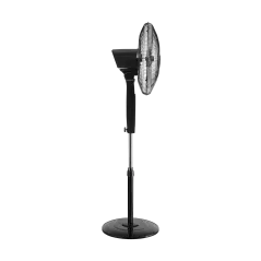 Wentylator stojacy sterowany pilotem TEESA , czarny