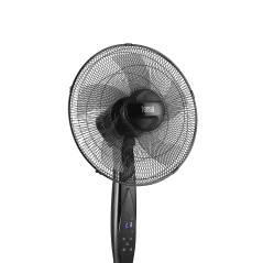 Wentylator stojacy sterowany pilotem TEESA , czarny